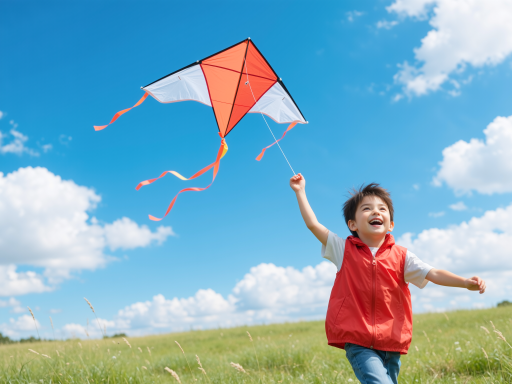 新年儿童照片，可爱孩子穿着红色唐装，手持红包，天真笑容，节日氛围